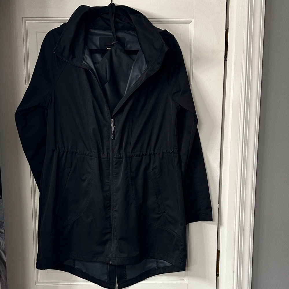 32 Degrees Women's Classic Black Rain Coat